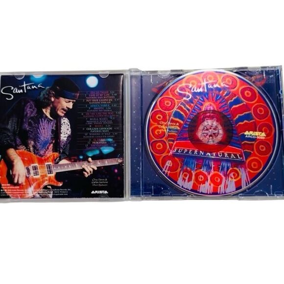 Santana : Supernatural CD (2003) Arista  ( BMG Music Club Version) - Picture 3 of 4